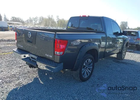 2010 Nissan Titan Se из США, поврежденный, VIN 1N6AA0CC4AN302237